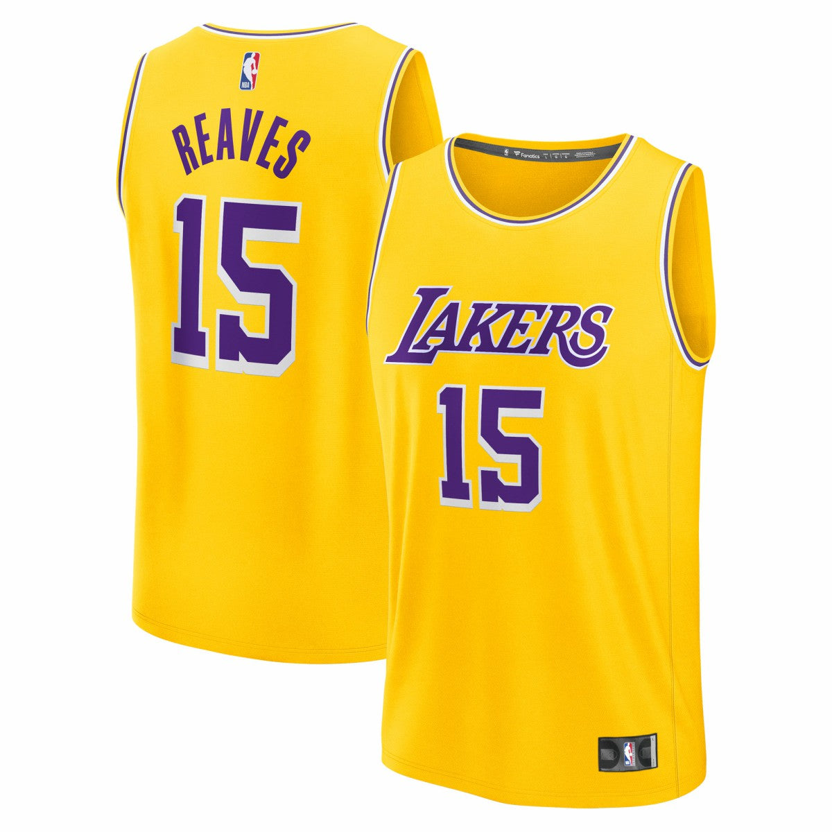 Austin Reaves Los Angeles Lakers Fast Break Replica Jersey Gold Icon Edition | Fanatics discount