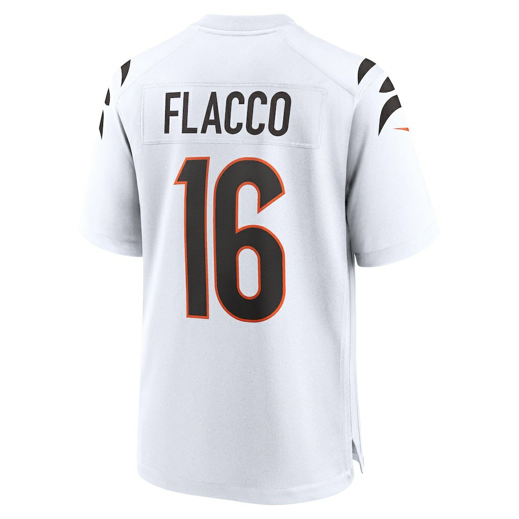 Nike Joe Flacco Cincinnati Bengals Game Jersey White