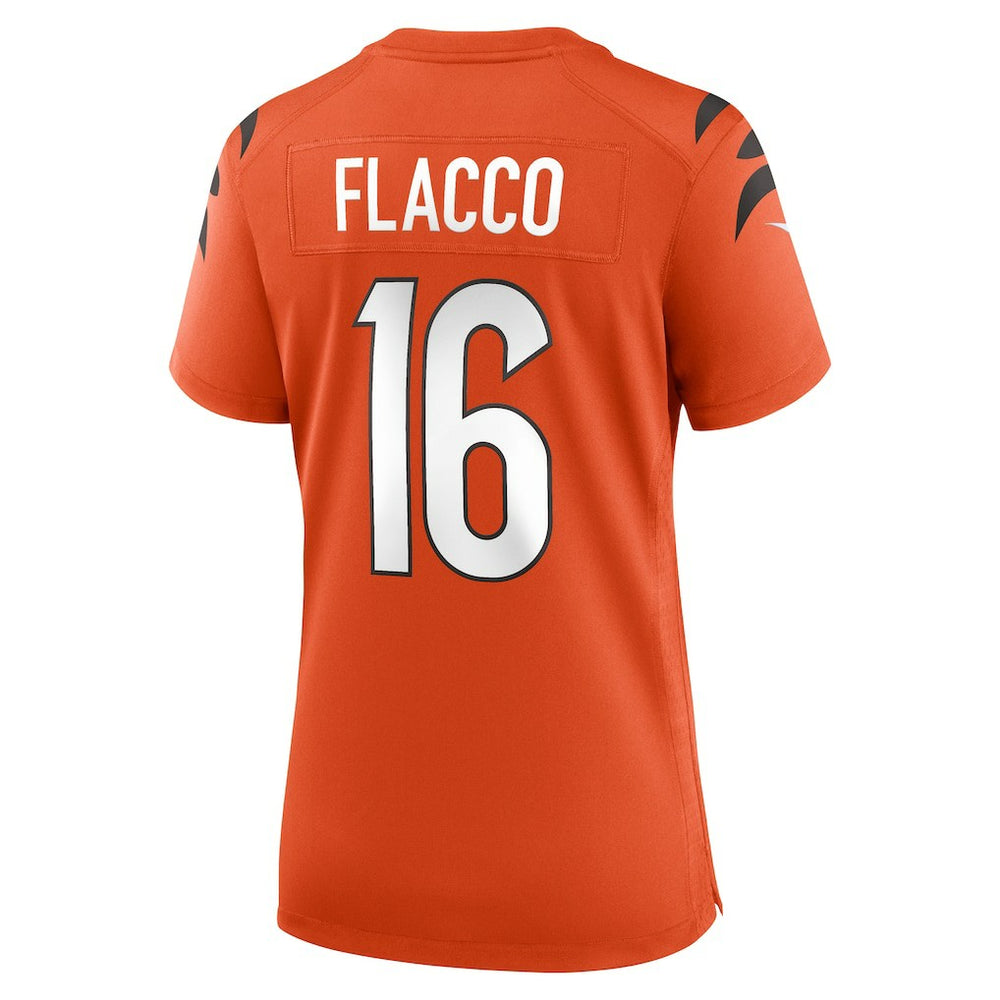 Nike Joe Flacco Cincinnati Bengals Women's Alternate Game Jersey Orange