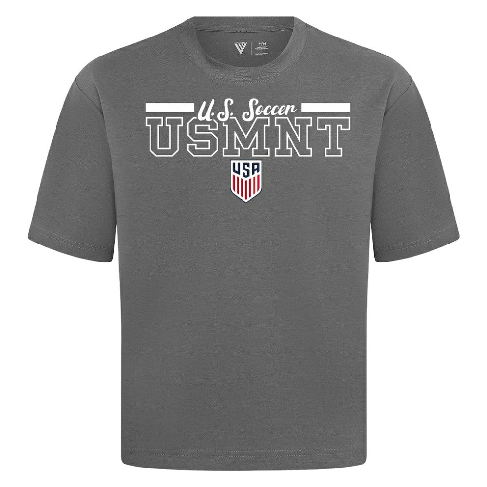 USMNT Levelwear Vanguard Luxe Signature T-Shirt Gray