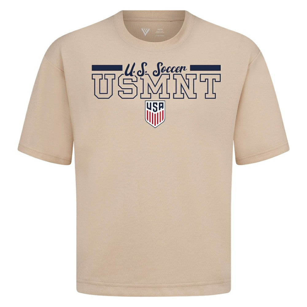 USMNT Levelwear Vanguard Luxe Signature T-Shirt Khaki