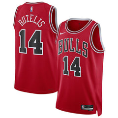 Matas Buzelis Chicago Bulls Unisex Swingman Player Jersey for sale Icon Editi- Red | Nike US