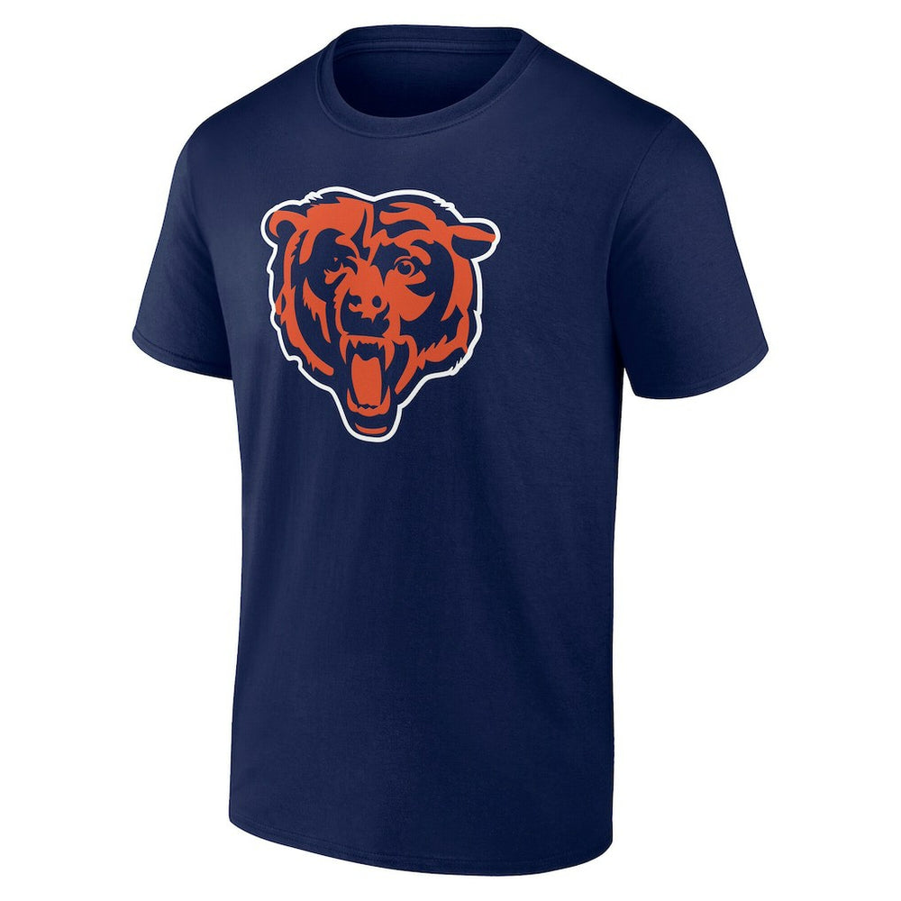Chicago Bears Big & Tall Team Authentic Custom T-Shirt Navy
