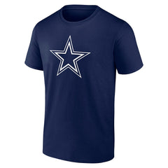 Dallas Cowboys Big & Tall Team Authentic Custom T-Shirt Navy