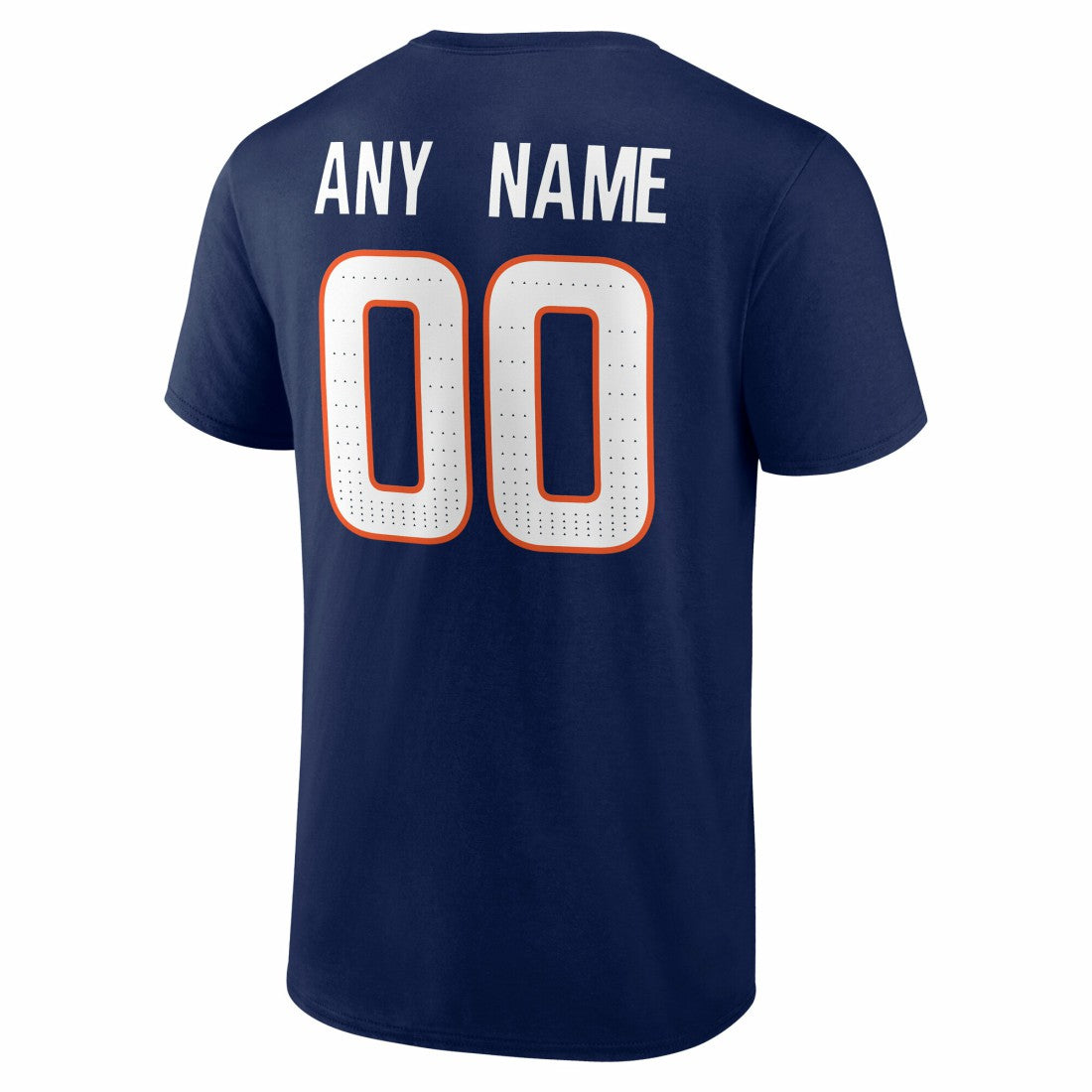 Denver Broncos Big & Tall Team Authentic Custom T-Shirt Navy