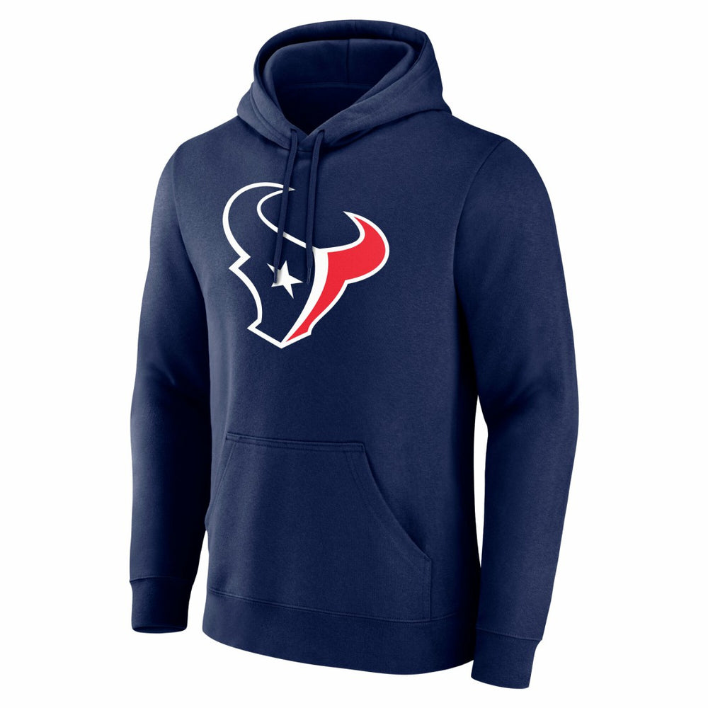 Houston Texans Big & Tall Team Authentic Custom Hoodie Navy