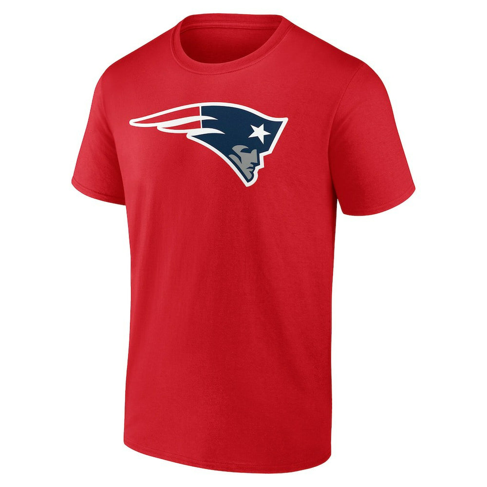 New England Patriots Big & Tall Team Authentic Custom T-Shirt Red