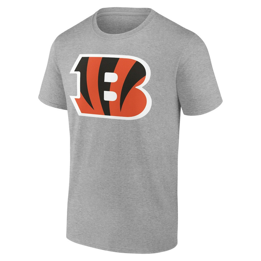 Cincinnati Bengals Big & Tall Team Authentic Custom T-Shirt Gray
