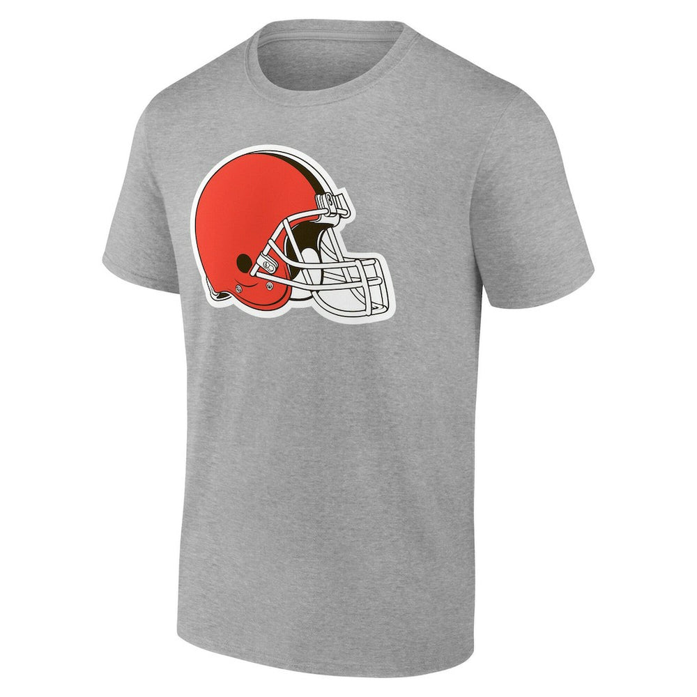 Cleveland Browns Big & Tall Team Authentic Custom T-Shirt Gray