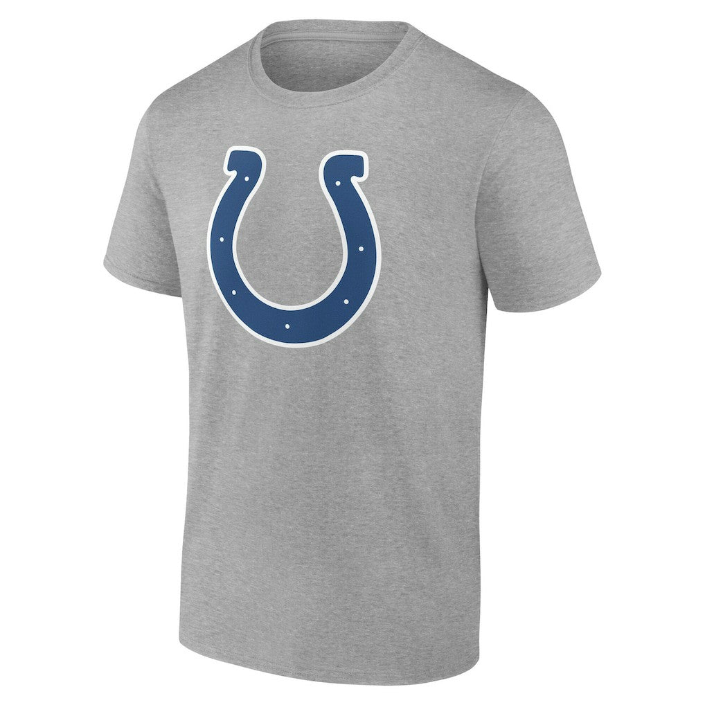 Indianapolis Colts Big & Tall Team Authentic Custom T-Shirt Gray