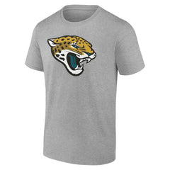 Jacksonville Jaguars Big & Tall Team Authentic Custom T-Shirt Gray
