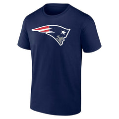 New England Patriots Big & Tall Team Authentic Custom T-Shirt Navy