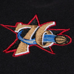 Philadelphia 76ers Hardwood Classics Originals Collection 2000-2001 Team Roster Fleece Hoodie Black | Mitchell & Ness US
