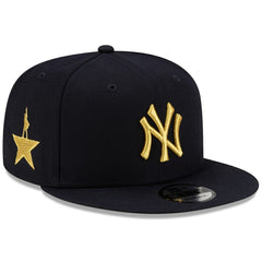 New York Yankees x Hamilton New Era Unisex 9FIFTY Snapback Hat - Navy - New Era Discount