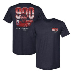 Alexander Ovechkin Washington Capitals 500 Level 900th Career Goal Tri-Blend T-Shirt - Navy - NHL 203597221