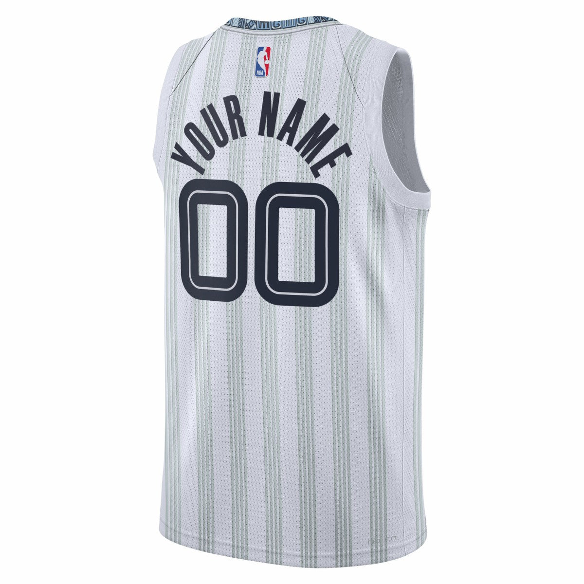 Memphis Grizzlies Unisex 2025/26 City Edition Swingman Custom Jersey White | Nike