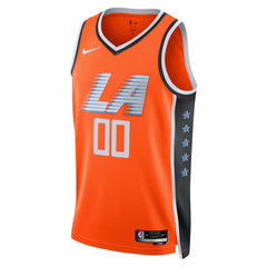 LA Clippers Unisex 2025/26 City Edition Swingman Custom Jersey Orange | Nike US