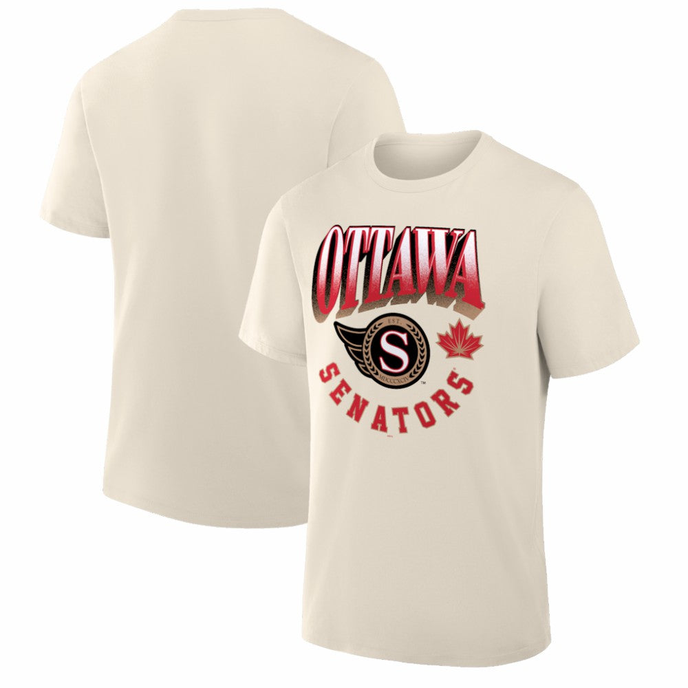 Ottawa Senators Alternate Legacy T-Shirt - Cream - NHL 203598799