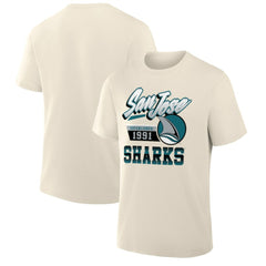 San Jose Sharks Alternate Legacy T-Shirt - Cream - NHL 203598801