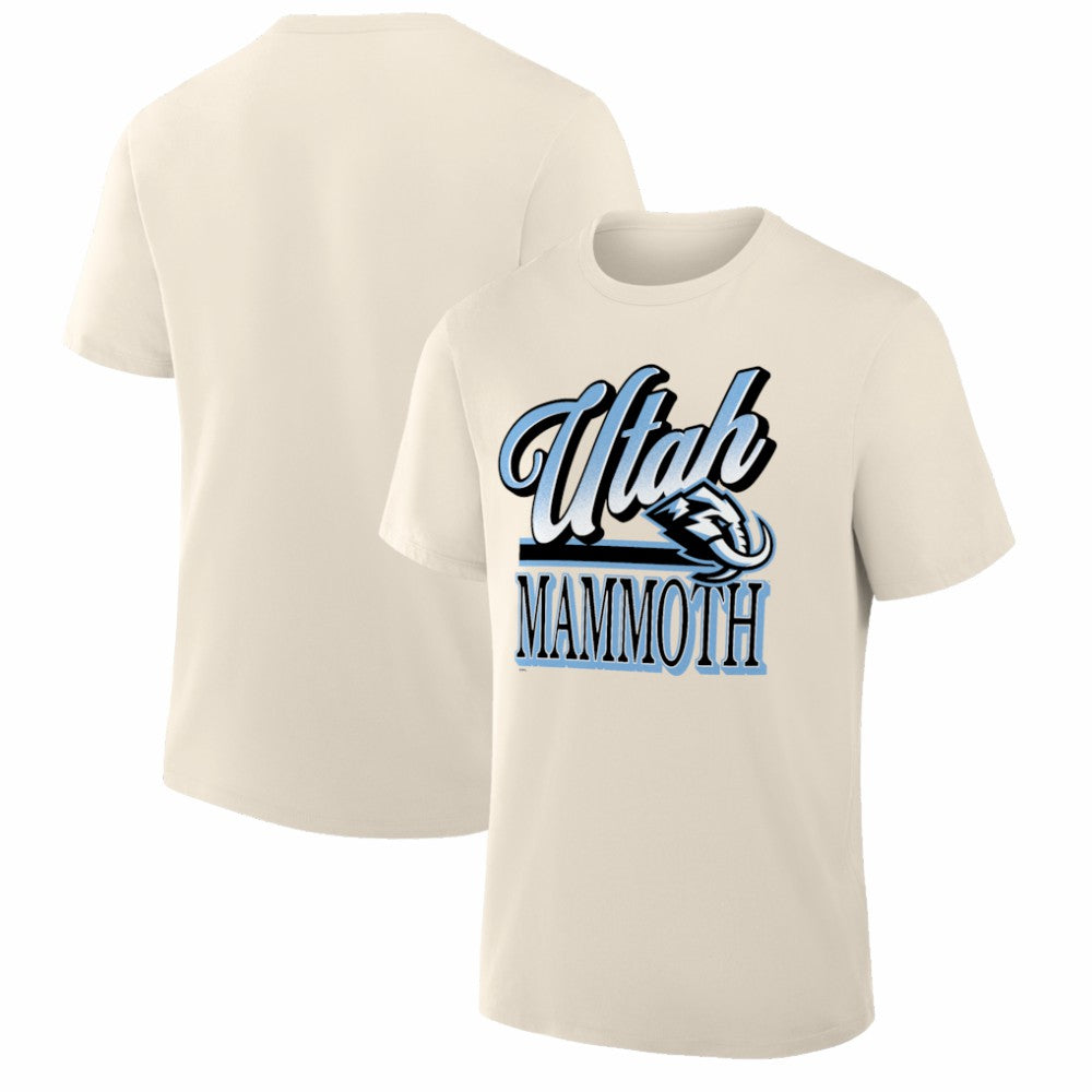 Utah Mammoth Legacy T-Shirt - Cream - NHL 203598802
