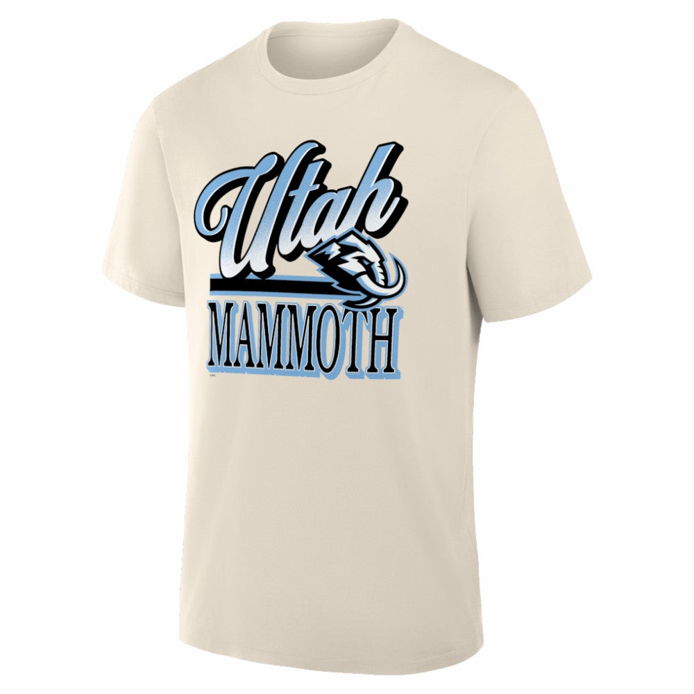 Utah Mammoth Legacy T-Shirt - Cream - NHL 203598802