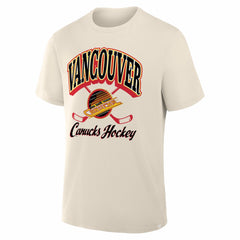 Vancouver Canucks Alternate Legacy T-Shirt - Cream - NHL 203598803