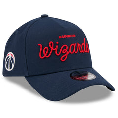 Washington Wizards x Malbon Golf Unisex 9FORTY A-Frame Adjustable Hat Navy | New Era discount