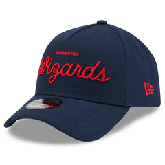 Washington Wizards x Malbon Golf Unisex 9FORTY A-Frame Adjustable Hat Navy | New Era discount