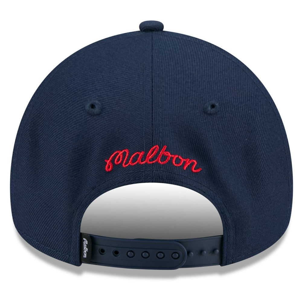 Washington Wizards x Malbon Golf Unisex 9FORTY A-Frame Adjustable Hat Navy | New Era discount