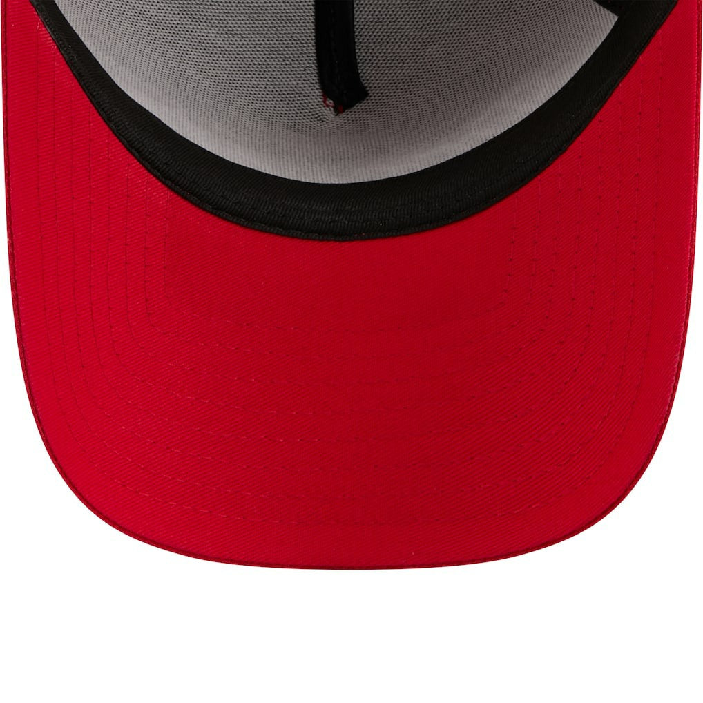 Houston Rockets x Malbon Golf Unisex 9FORTY A-Frame Adjustable Hat for sale Red | New Era Near Me