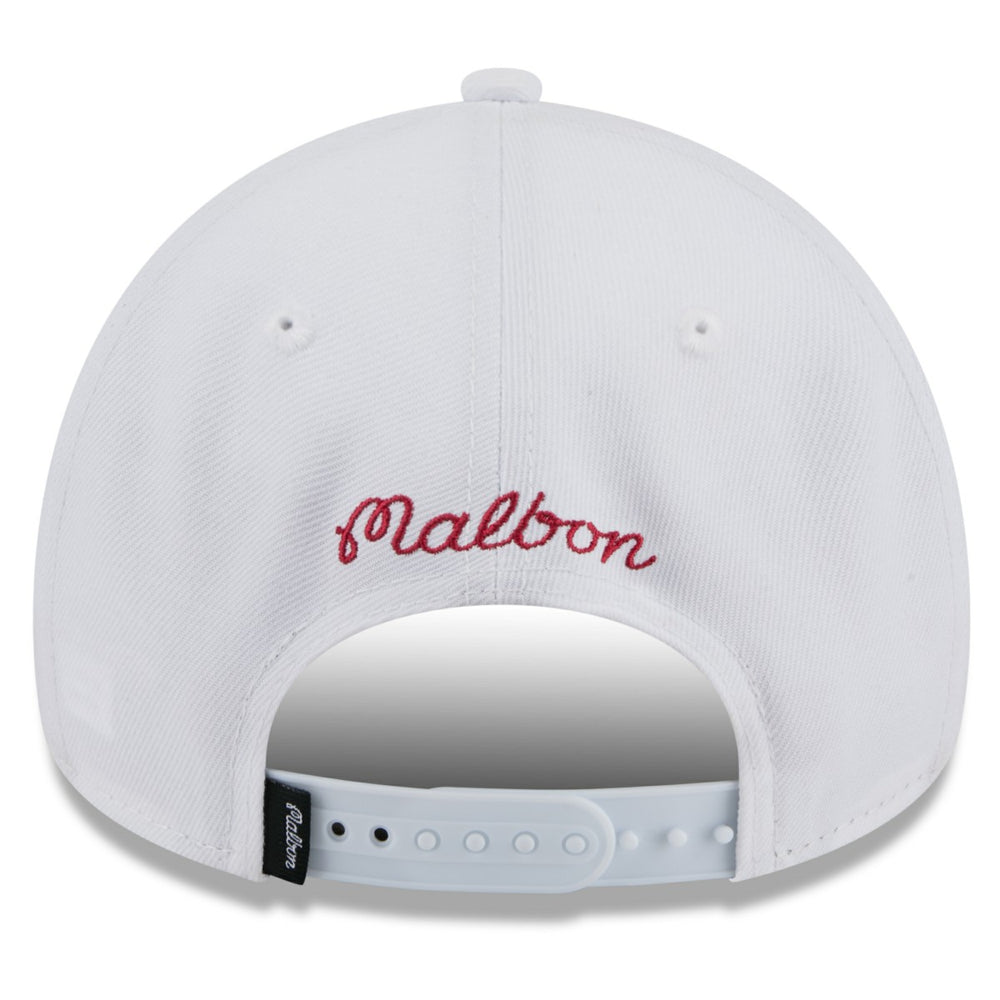 Miami Heat x Malbon Golf Unisex 9FORTY A-Frame Adjustable Hat White | New Era US