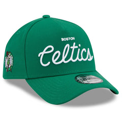 Boston Celtics x Malbon Golf Unisex 9FORTY A-Frame Adjustable Hat Green | New Era online