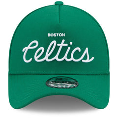 Boston Celtics x Malbon Golf Unisex 9FORTY A-Frame Adjustable Hat Green | New Era online