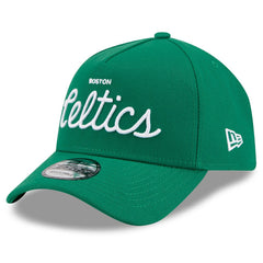 Boston Celtics x Malbon Golf Unisex 9FORTY A-Frame Adjustable Hat Green | New Era online
