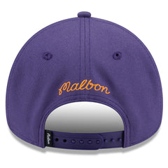 Phoenix Suns x Malbon Golf Unisex 9FORTY A-Frame Adjustable Hat Purple | New Era US
