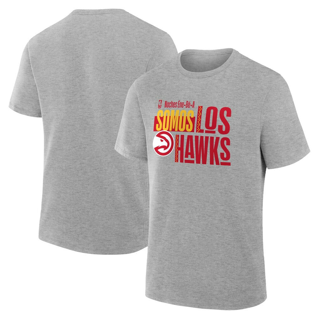 Atlanta Hawks Noches Training T-Shirt Gray