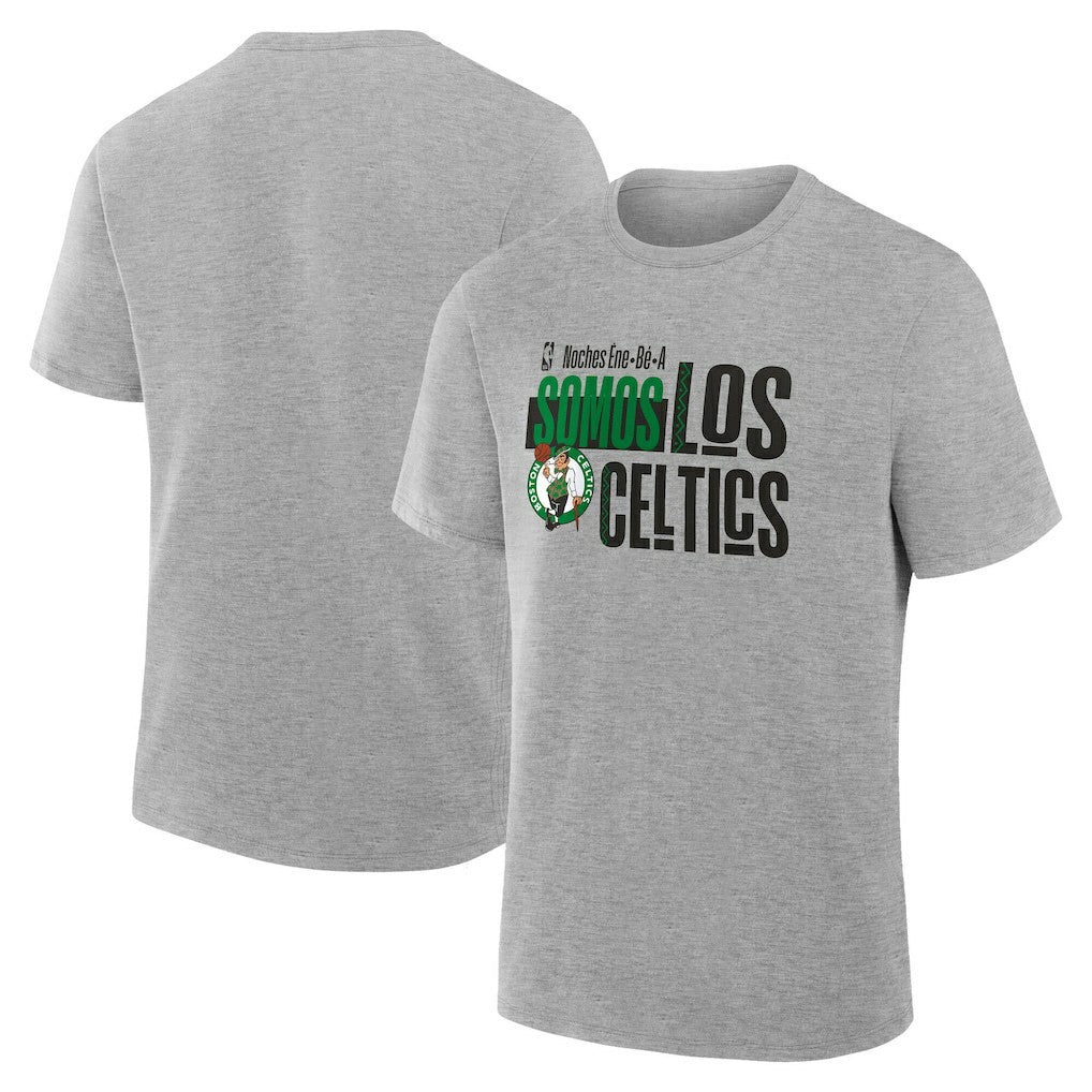 Boston Celtics Noches Training T-Shirt Gray