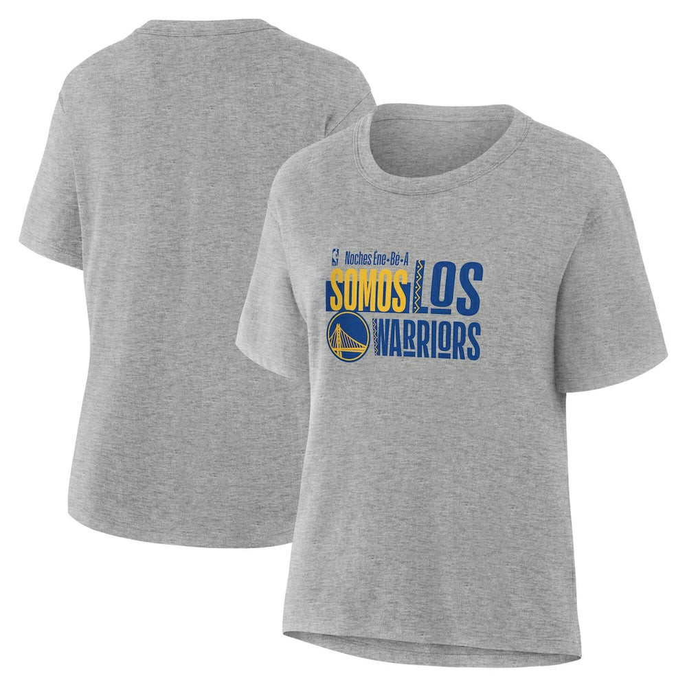 Golden State Warriors Women's Noches Training T-Shirt Gray