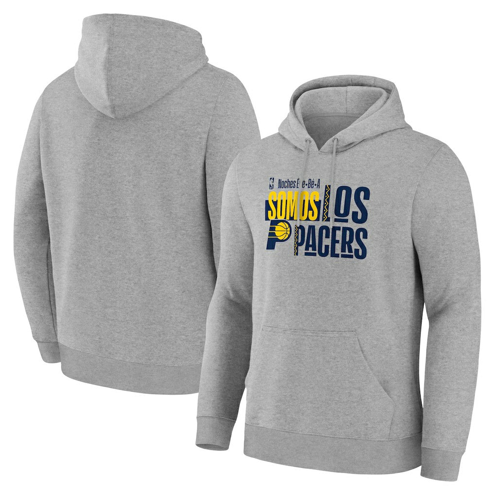 Indiana Pacers Noches Training Hoodie Gray