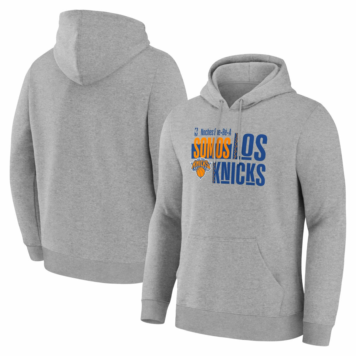 New York Knicks Noches Training Hoodie Gray