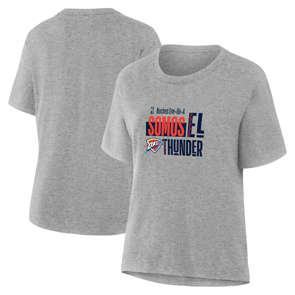 Oklahoma City Thunder Women's Noches Training T-Shirt Gray