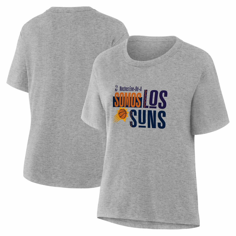 Phoenix Suns Women's Noches Training T-Shirt Gray