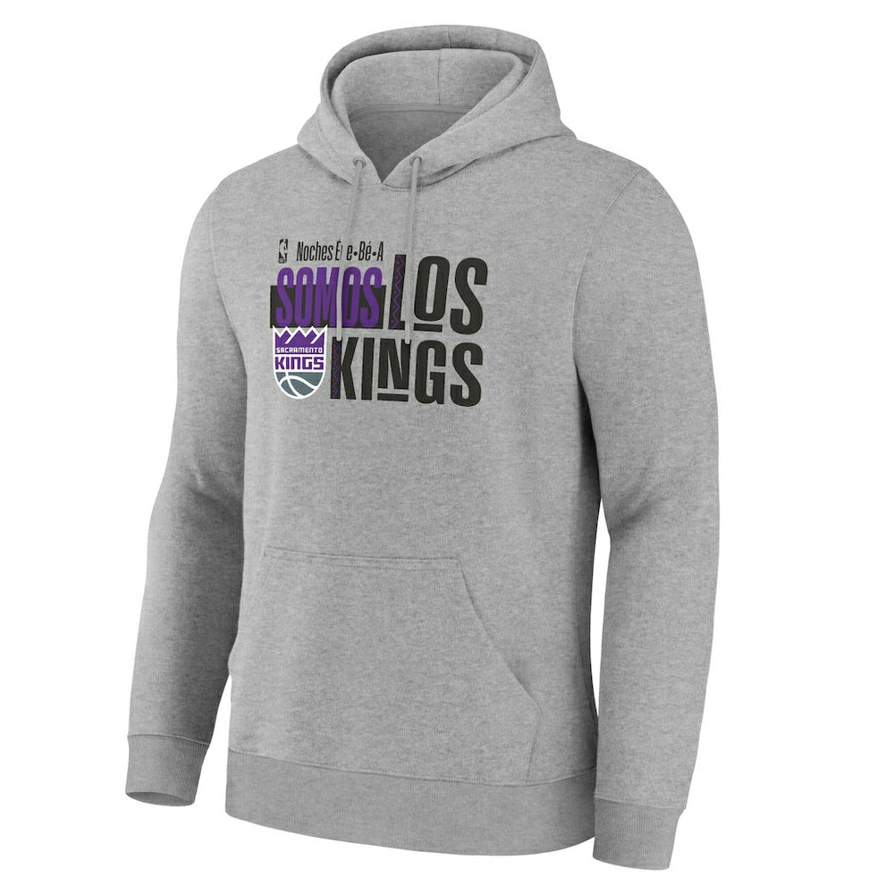 Sacramento Kings Noches Training Hoodie Gray