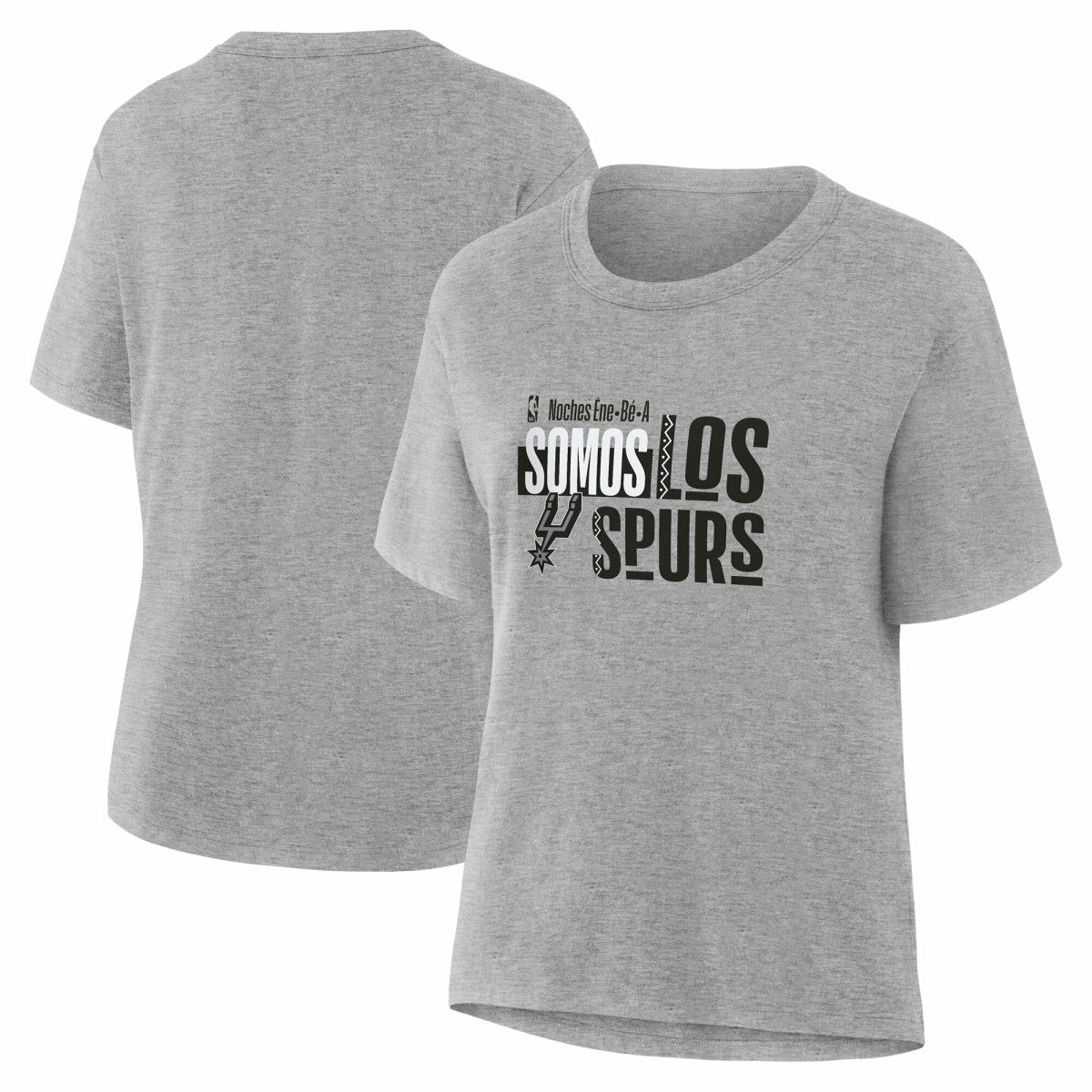 San Antonio Spurs Women's Noches Training T-Shirt Gray