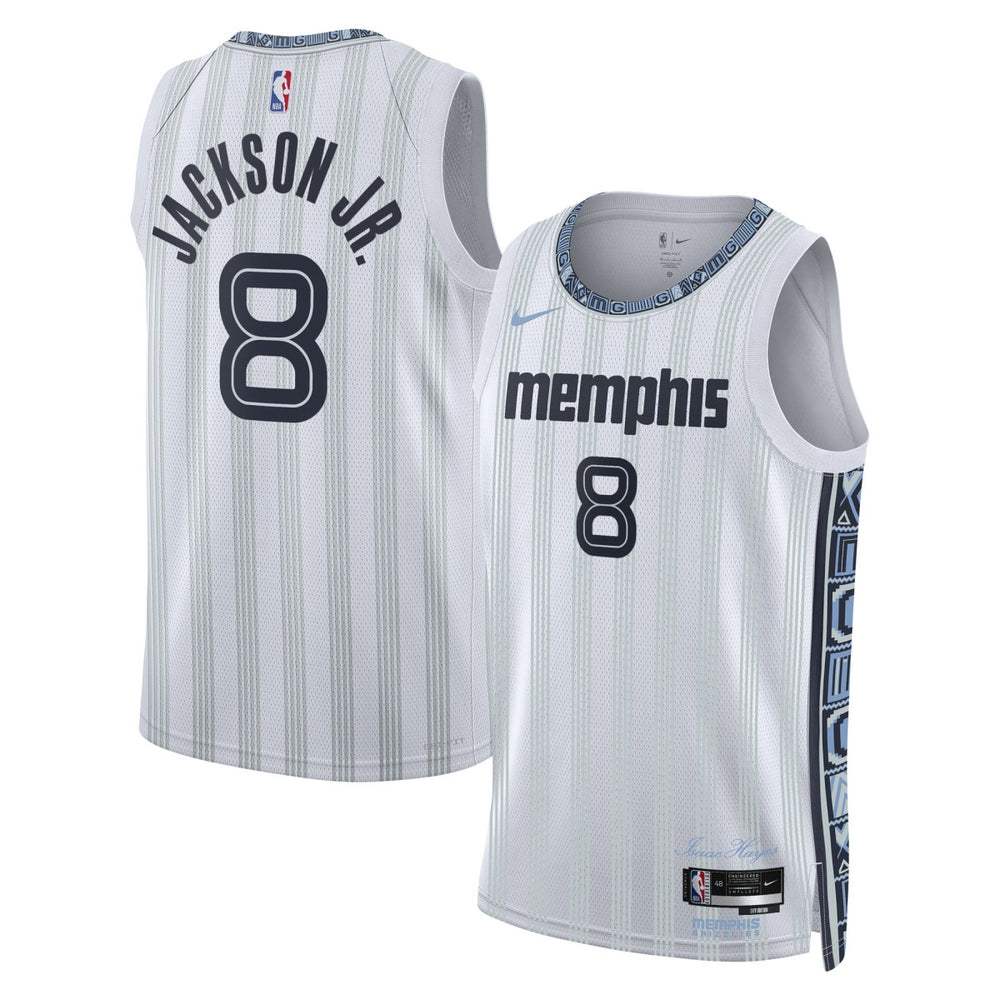 Jaren Jackson Jr. Memphis Grizzlies Unisex 2025/26 Swingman Jersey White City Edition | Nike Near Me