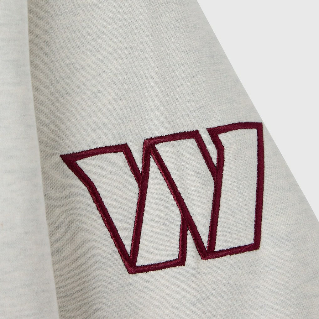 Washington Commanders OVO x NFL Unisex Fleece Sweatshirt Heather Gray