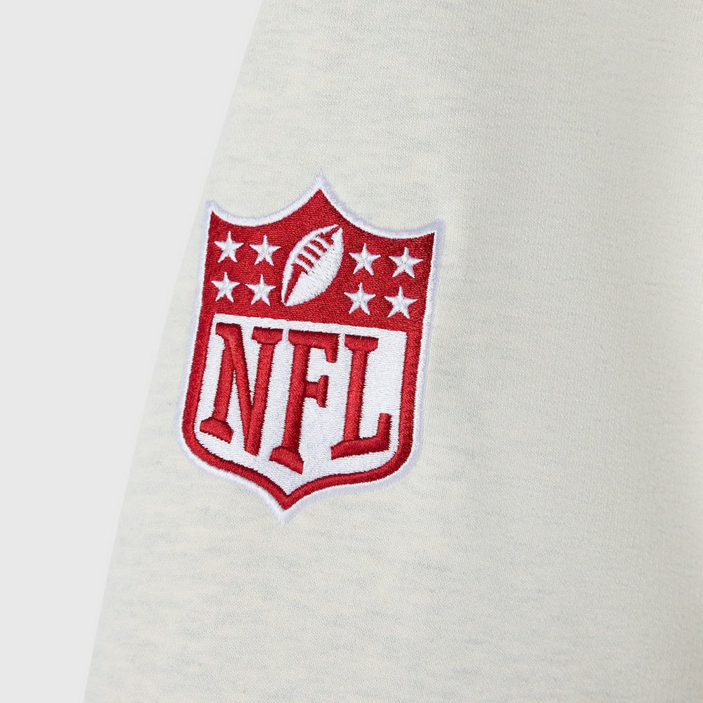 Atlanta Falcons OVO x NFL Unisex Fleece Sweatshirt Heather Gray