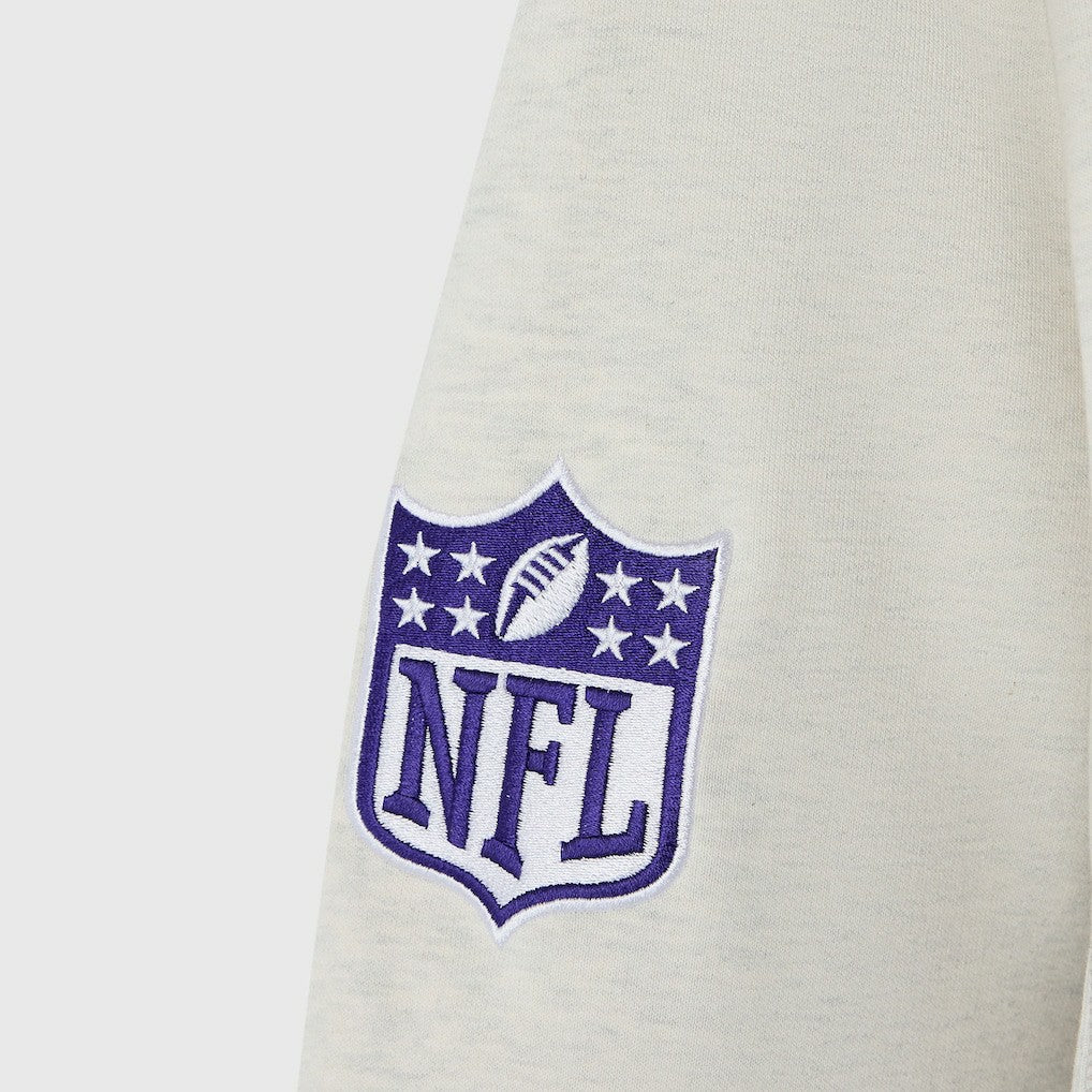 Baltimore Ravens OVO x NFL Unisex Fleece Sweatshirt Heather Gray