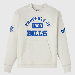 Buffalo Bills OVO x NFL Unisex Fleece Sweatshirt Heather Gray