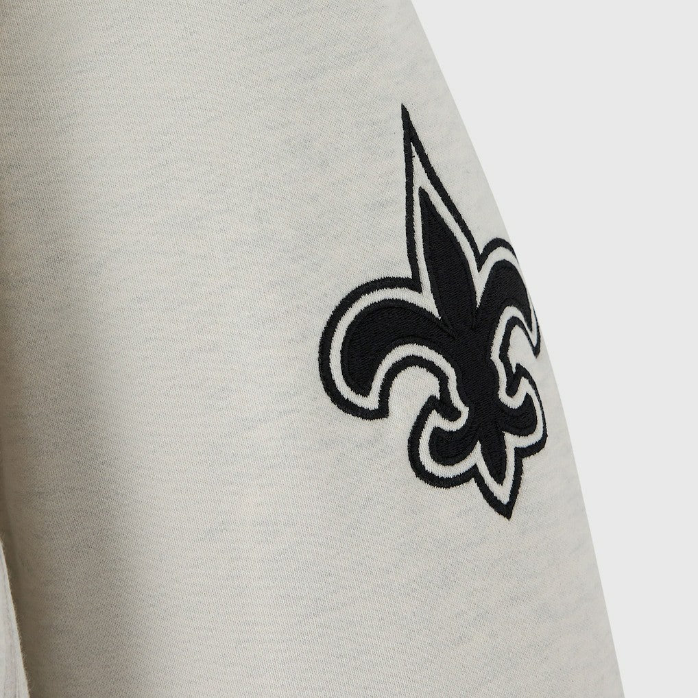 New Orleans Saints OVO x NFL Unisex Fleece Sweatshirt Heather Gray